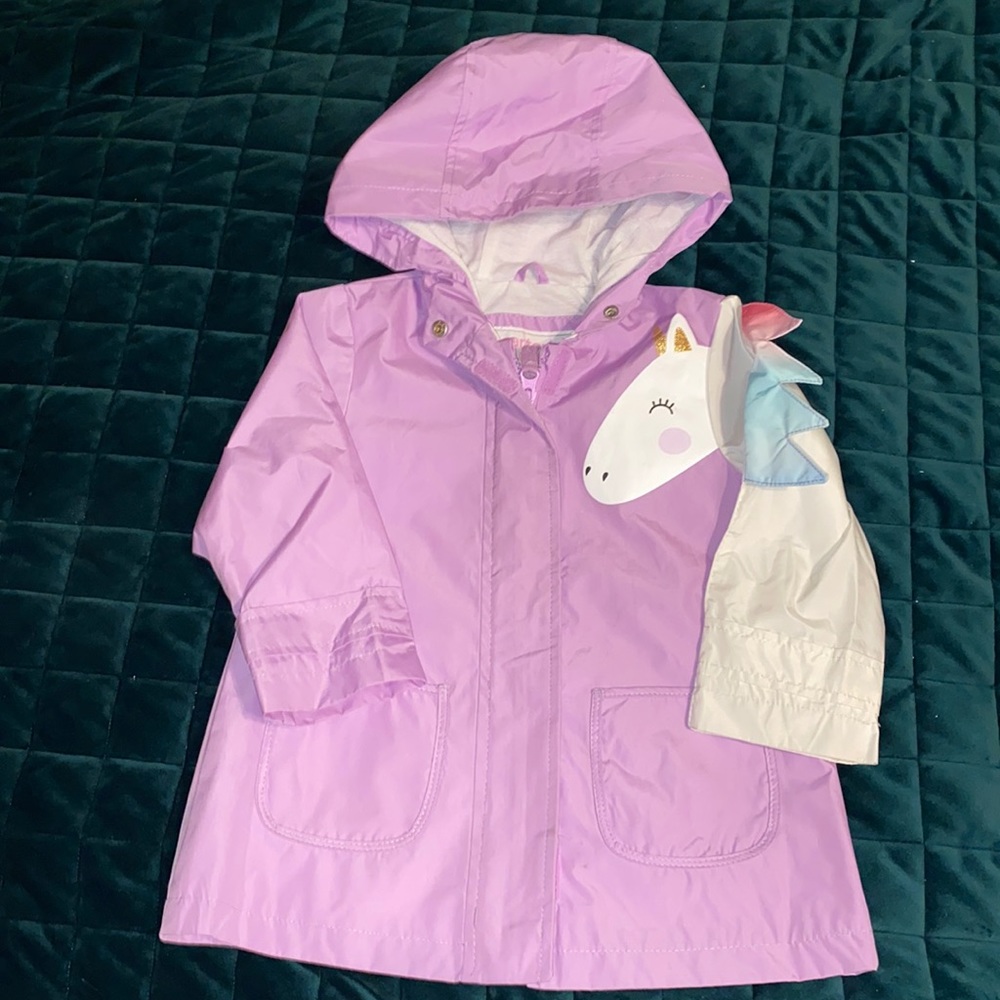 Girls Carter’s rain jacket